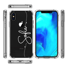 Load image into Gallery viewer, Custom Hearts Clear Case
