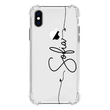 Load image into Gallery viewer, Custom Hearts Clear Case