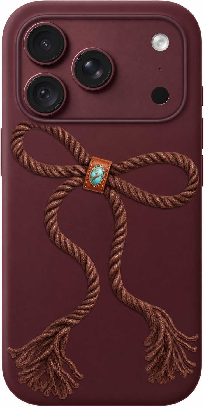 Rodeo Ribbon iPhone Case