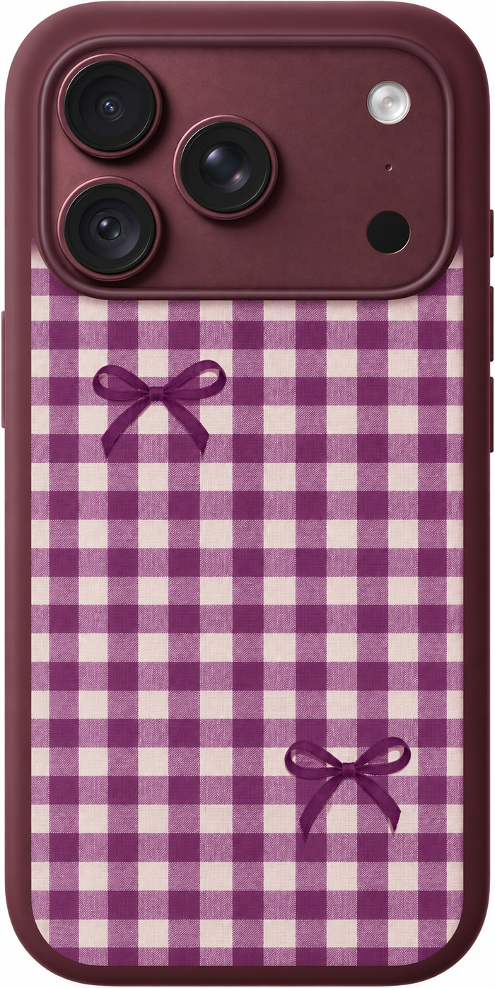 Violet Picnic iPhone Case