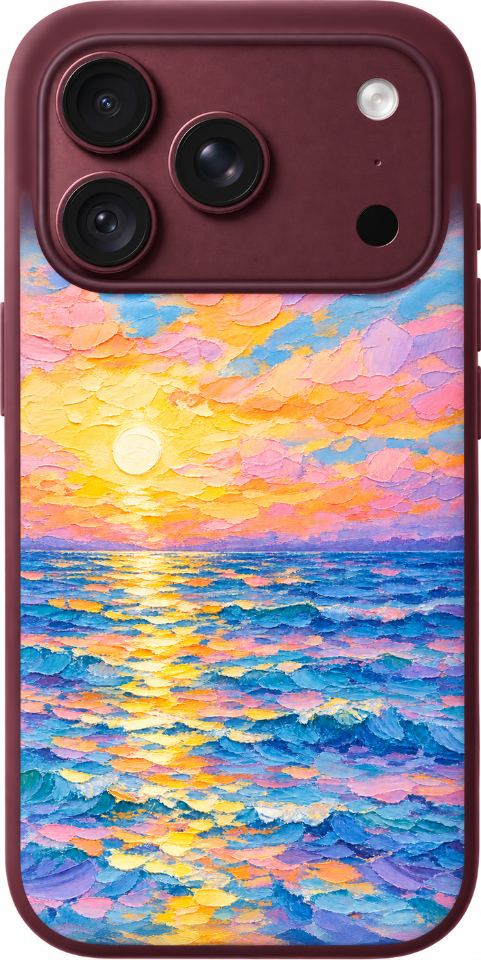 Sunset Frost iPhone Case