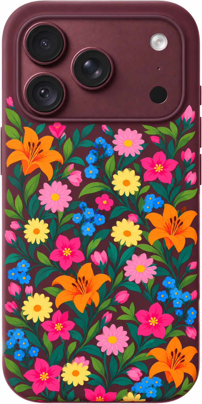 Bright Spring Chorus iPhone Case