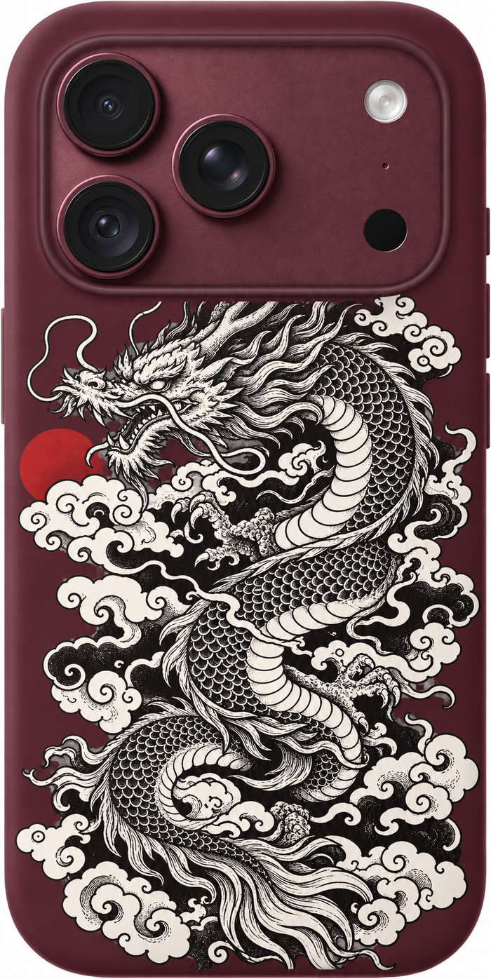 Dragon Ascending iPhone Case
