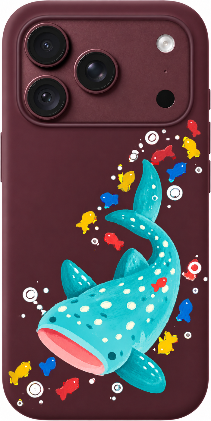 Whale Shark Wander iPhone Case