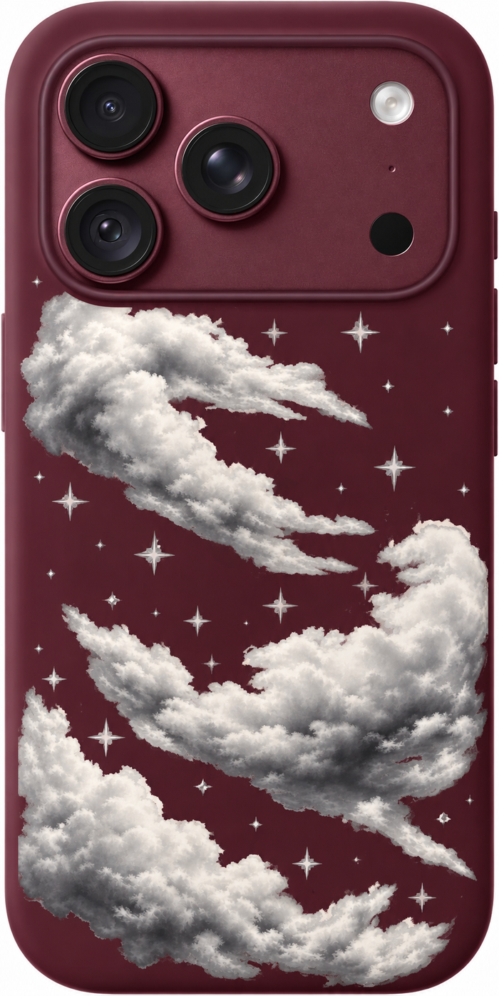 Cloud Afterglow iPhone Case