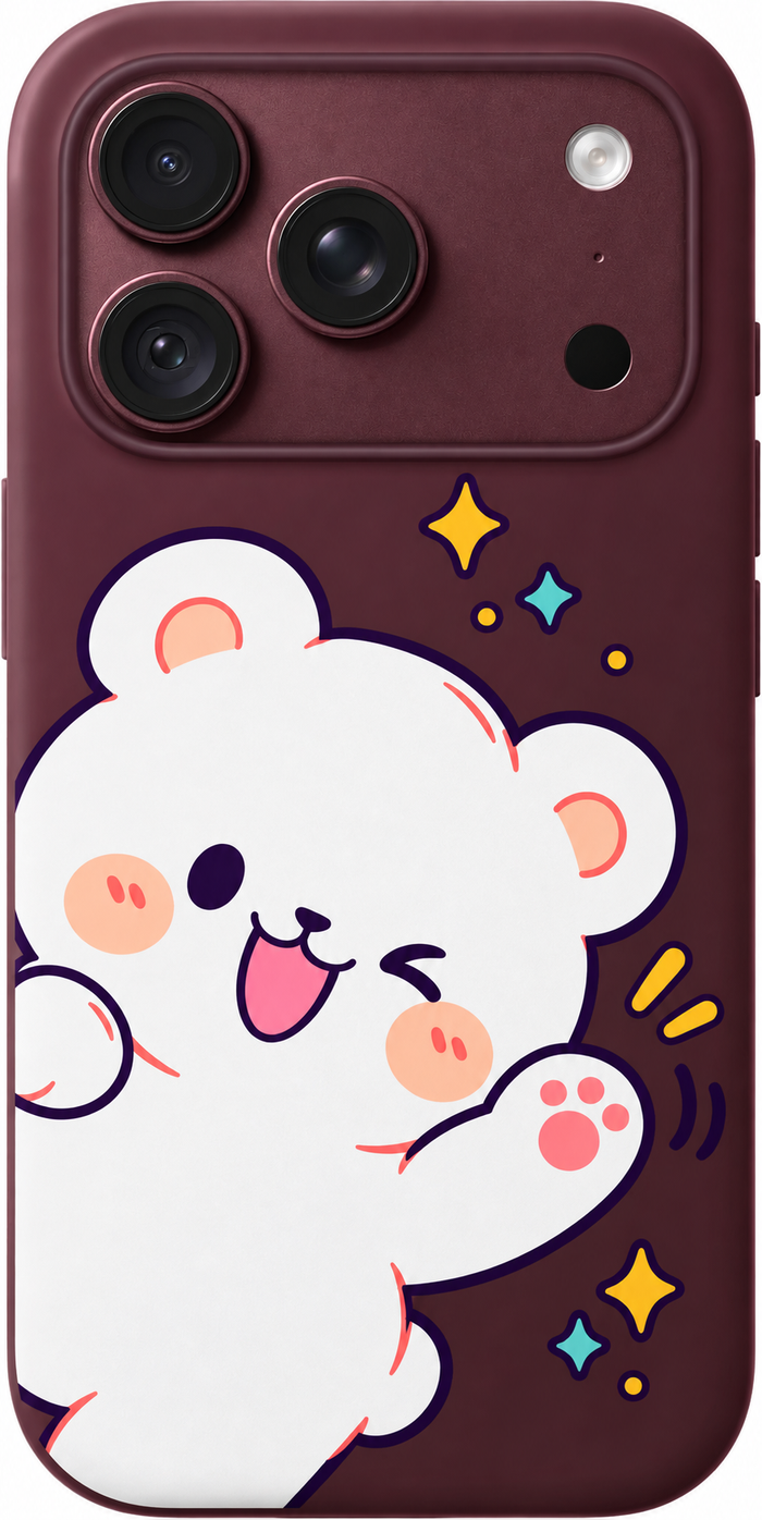 Milk Peekaboo iPhone Case