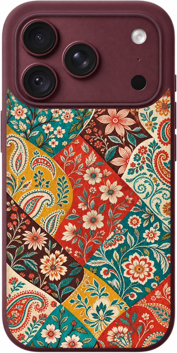 Patchwork Garden iPhone Case