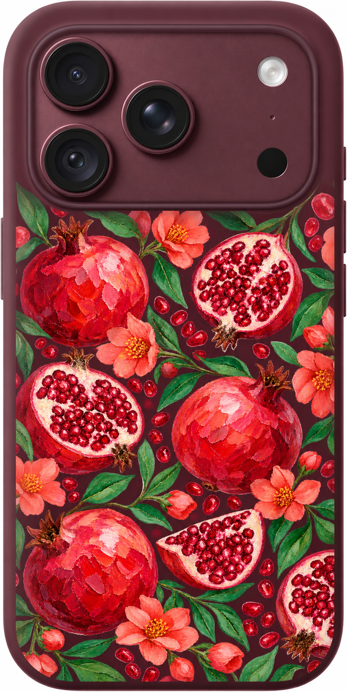 Pomegranate Orchard iPhone Case