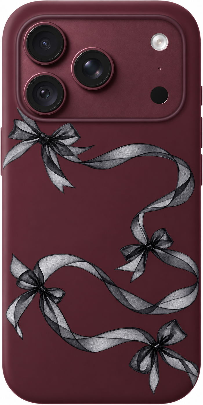 Organza Ribbon Dance iPhone Case