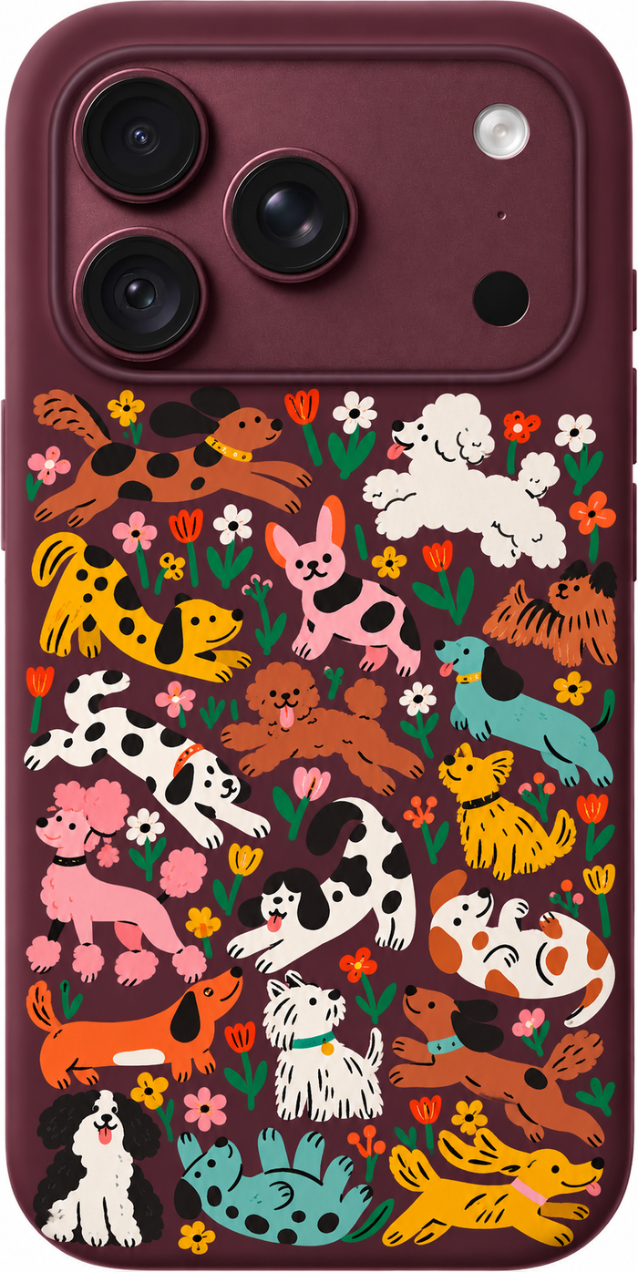 Dog Day Parade iPhone Case