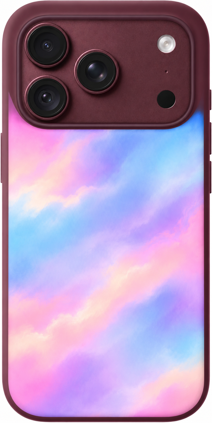 Pastel Mood Drift iPhone Case