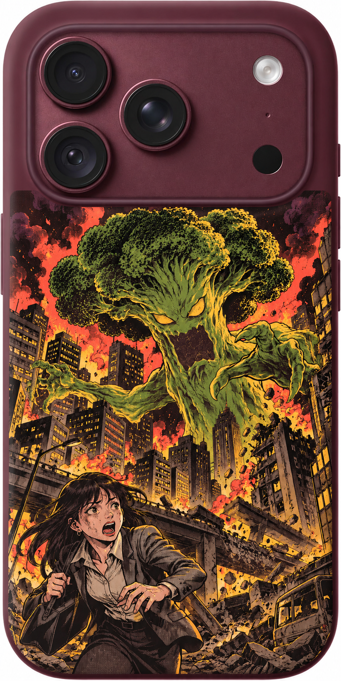 Broccoli City Rampage iPhone Case