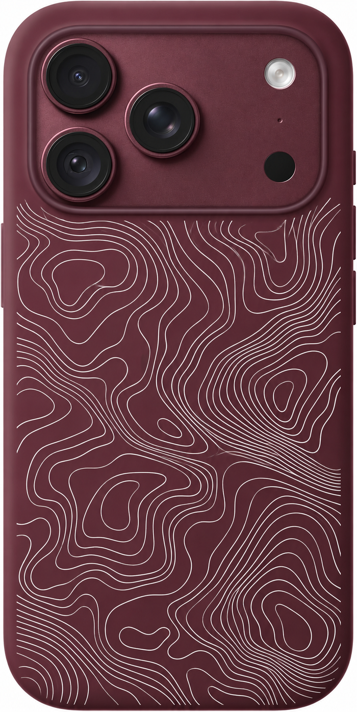 Contour Wander iPhone Case