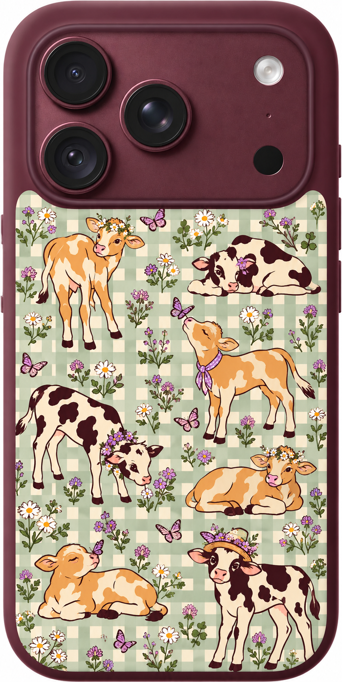 Gingham Calf Daydream iPhone Case
