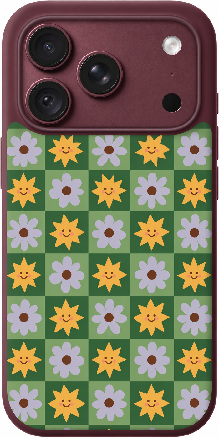 Garden Checker Cheer iPhone Case