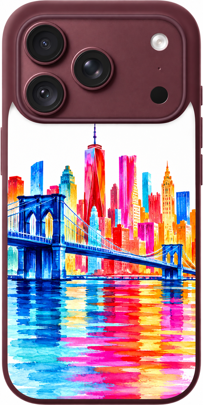 City Prism Reflections iPhone Case
