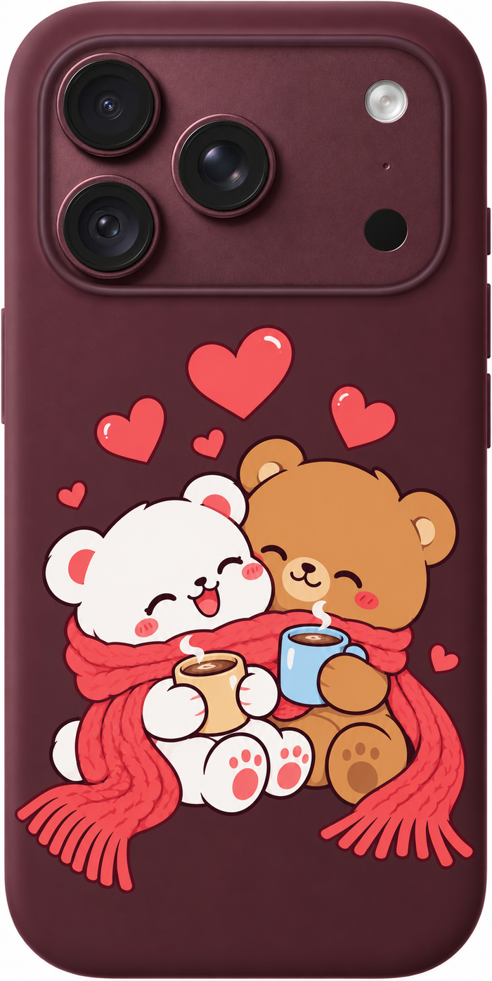 Cozy Cub Together iPhone Case
