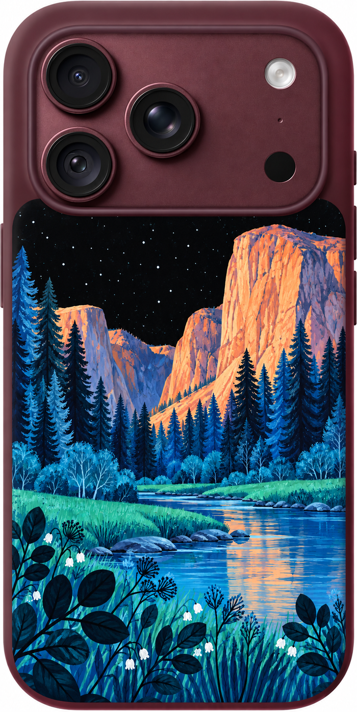 Valley Afterglow iPhone Case