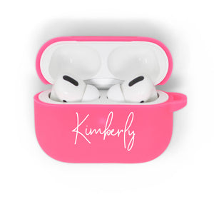 Pink Silicone Airpods Pro Case